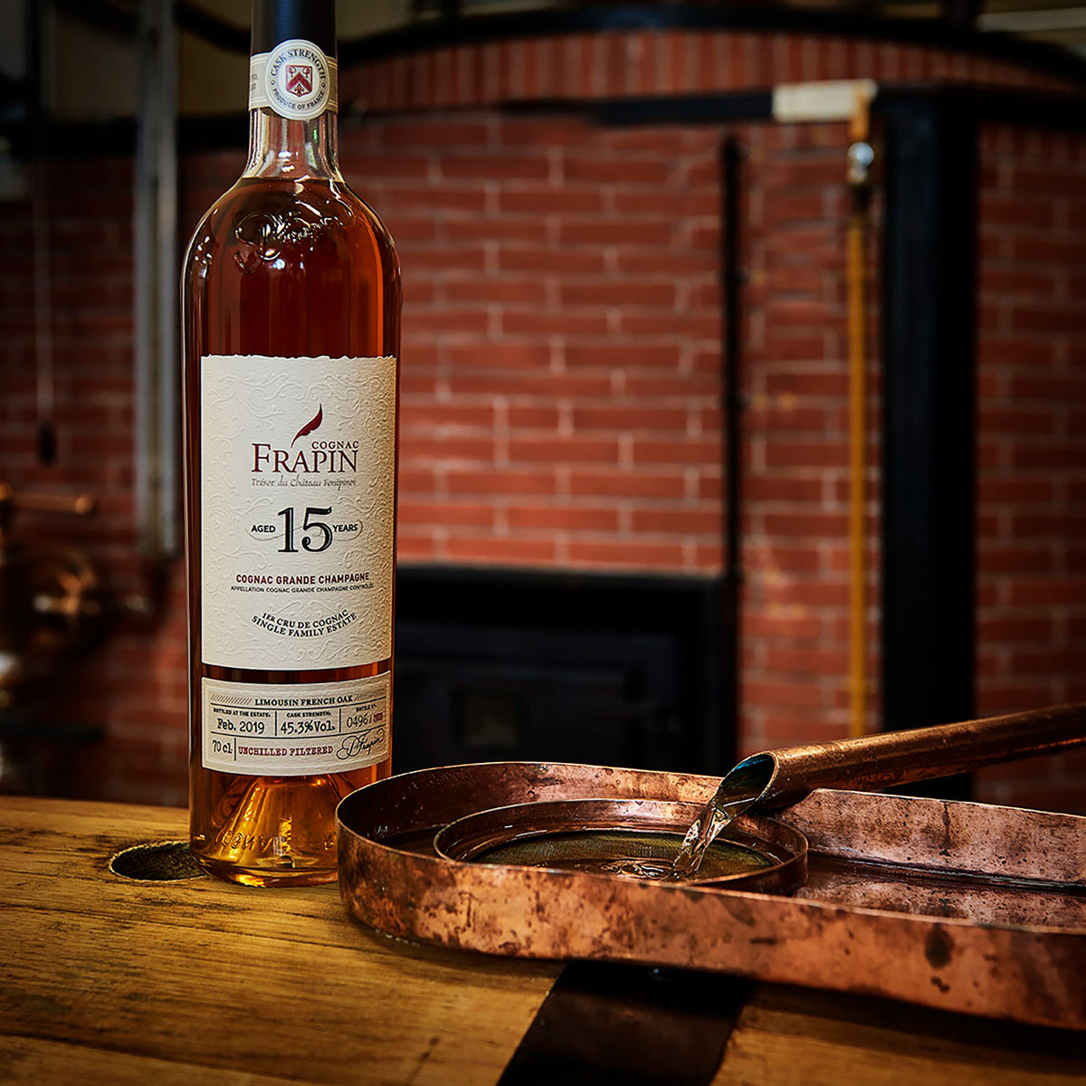 Cognac Frapin 15 Years Old Cask Strength Cognac Grande Champagne 700 m ...