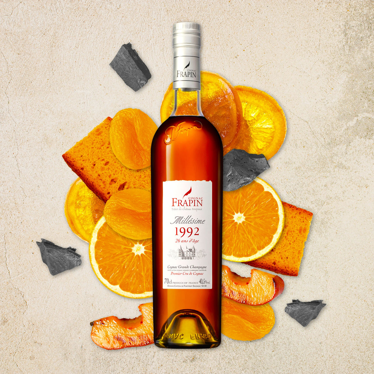Cognac Frapin Millesime 1992 26 Years Old Cognac Grande