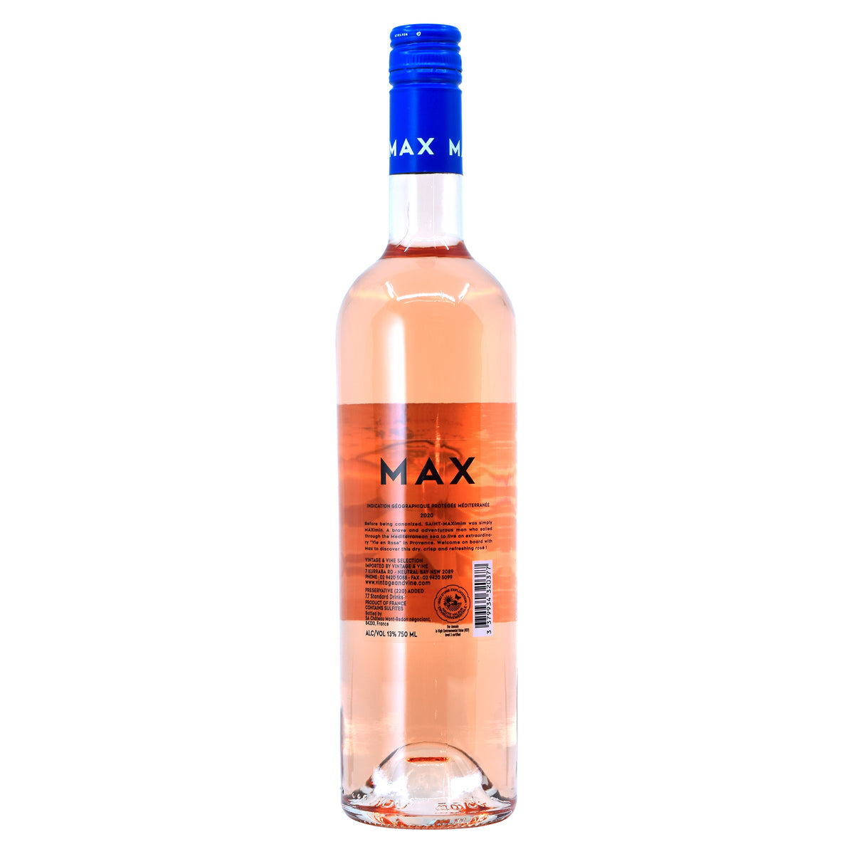 Max Provence Rose 2020 IGP Wines Mediterranee Buzz –