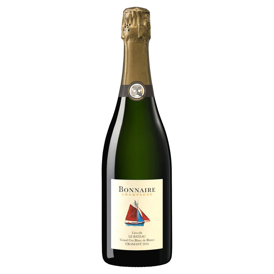 Champagne Bonnaire Cramant Grand Cru Blanc de Blancs Le Bateau 2016