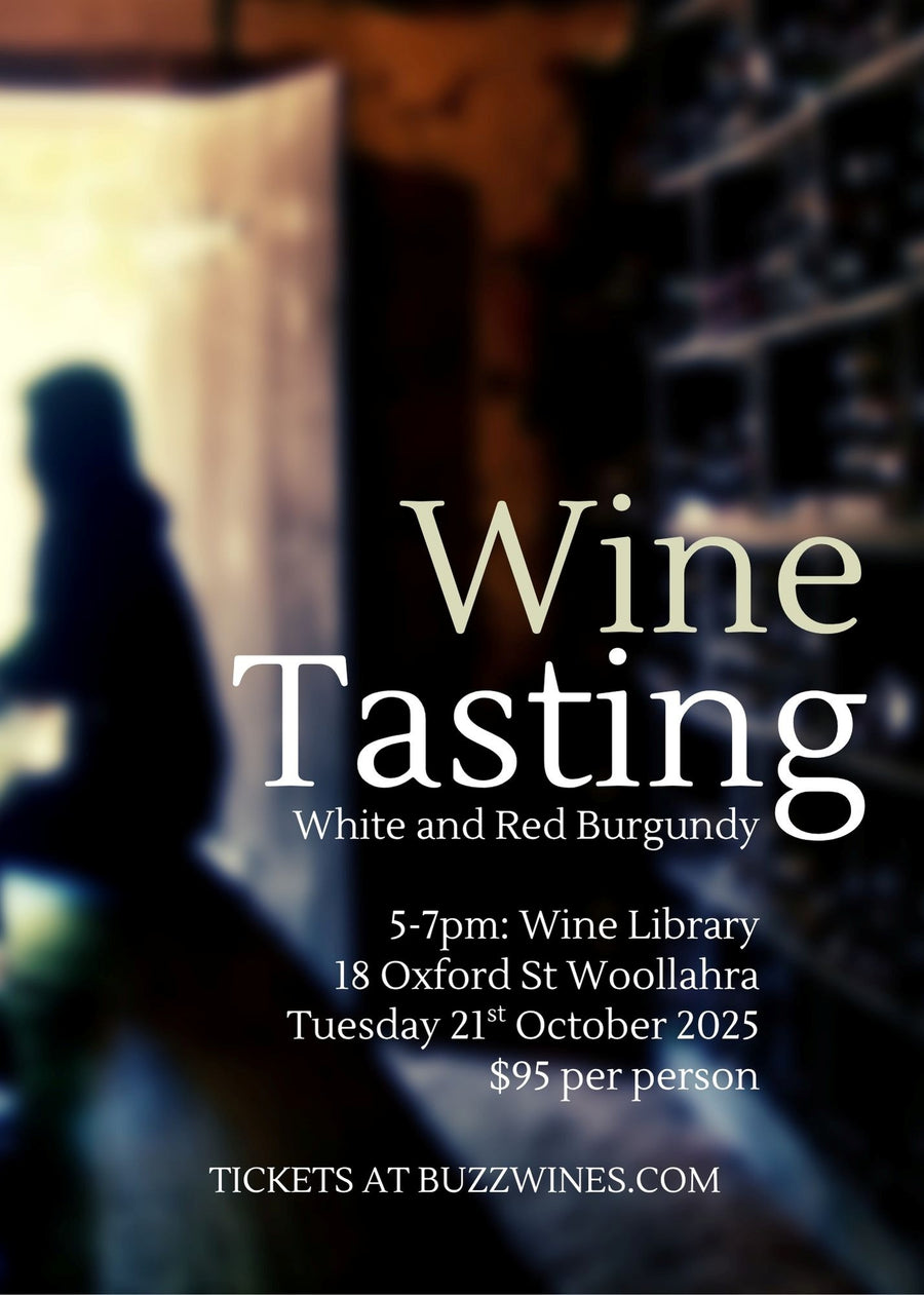 Burgundy Tasting - Wine Library, 5-7 pm, Tuesday 21 October 2025