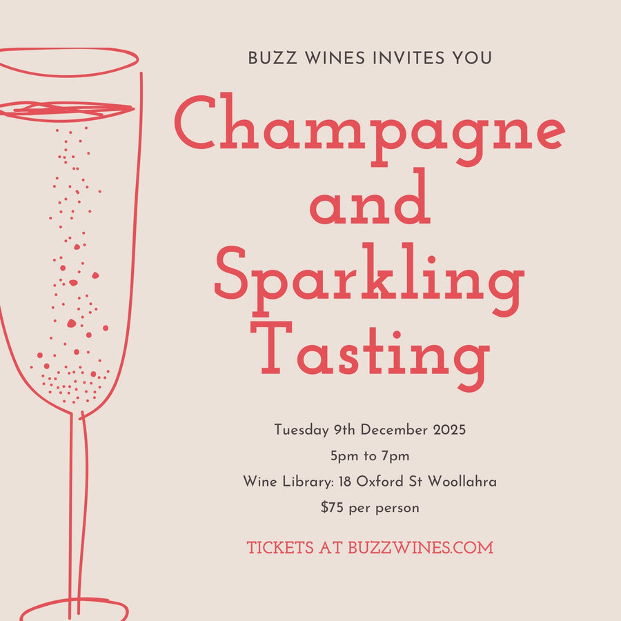 Champagne and Sparkling Tasting - Wine Library, 5-7 pm, Tuesday 9th December 2025