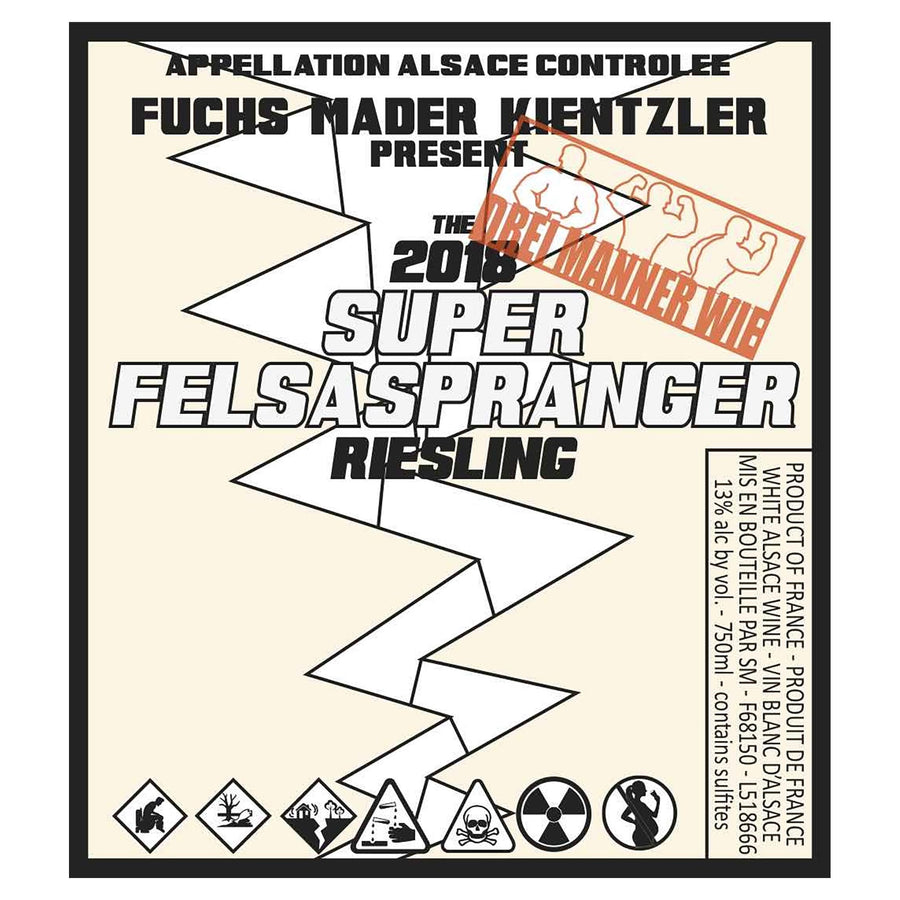 Fuchs Mader Kientzler Super Felsa Spranger Riesling 2021 (screw cap)