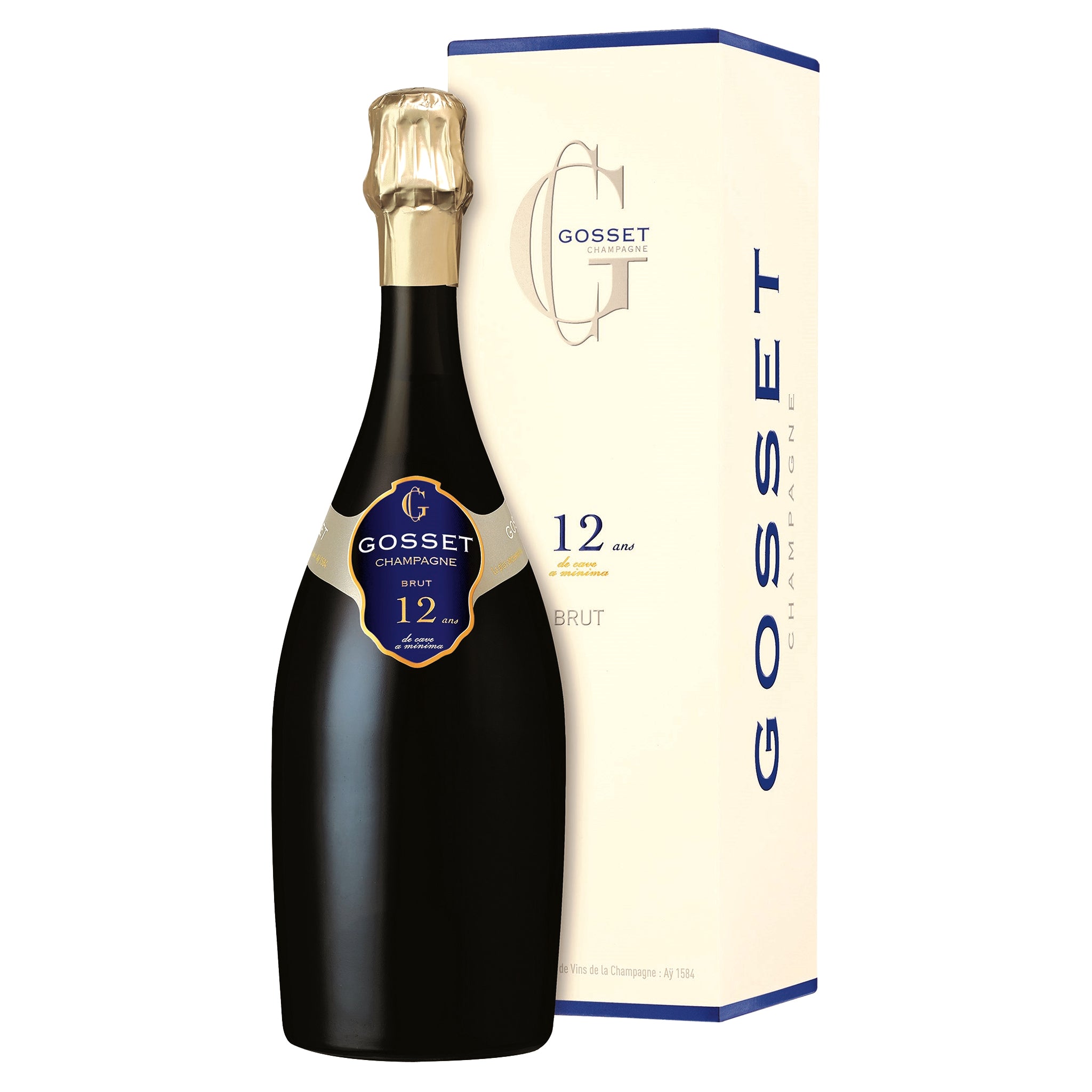 Champagne Gosset 12 Ans De Cave à Minima Brut NV – topwhiskeyjoint.com