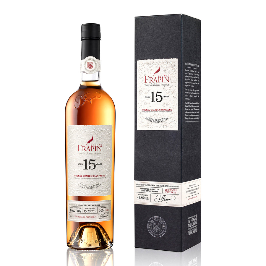 Cognac Frapin 15 Years Old Cask Strength Cognac Grande Champagne 700 ml (45.3%)